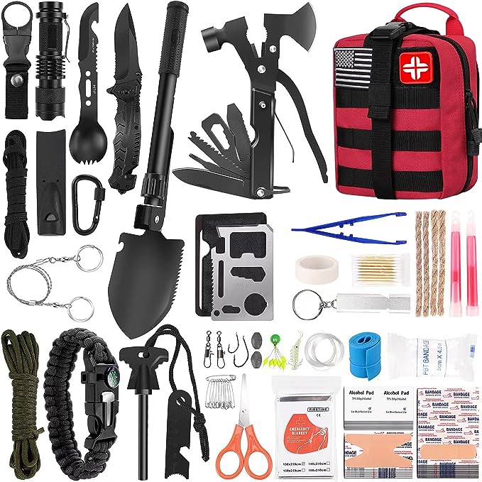 Wat is een outdoor survivalkit?