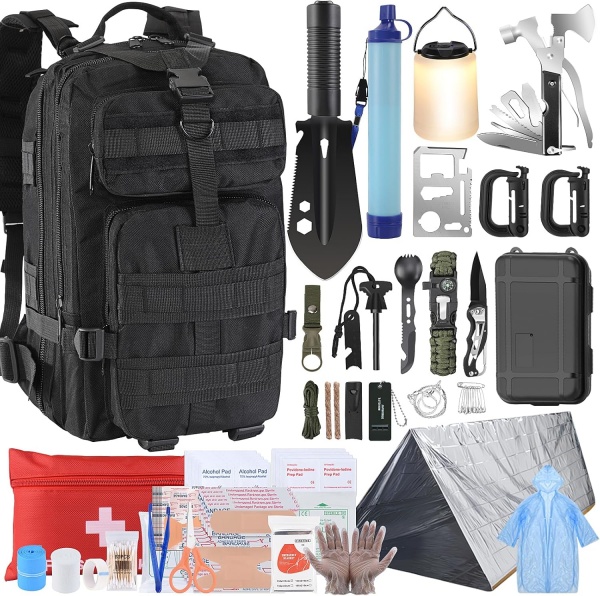 Alles-in-één tactische survivalrugzak EHBO-kit
